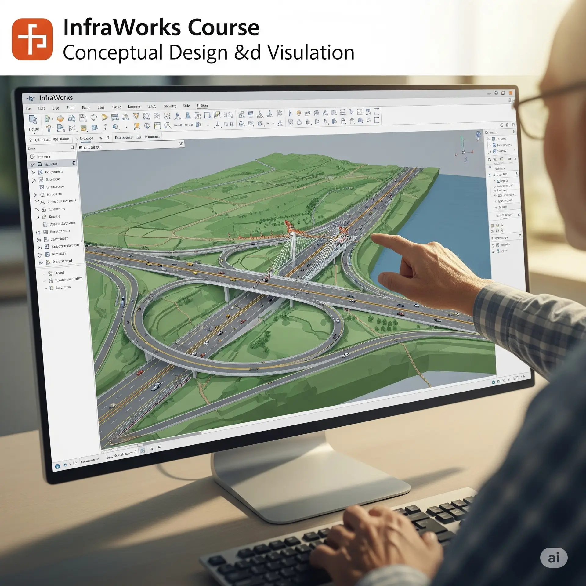 InfraWorks cho thiết kế ý tưởng và diễn hoạ